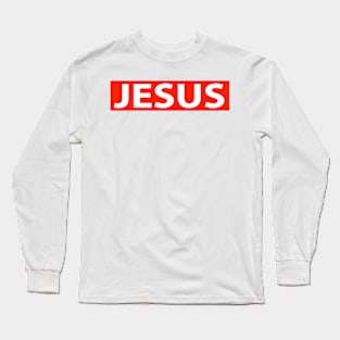 Jesus Name Religious Funny Christians T-Shirt Long Sleeve T-Shirt